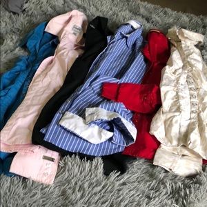 New York and express button up shirts
